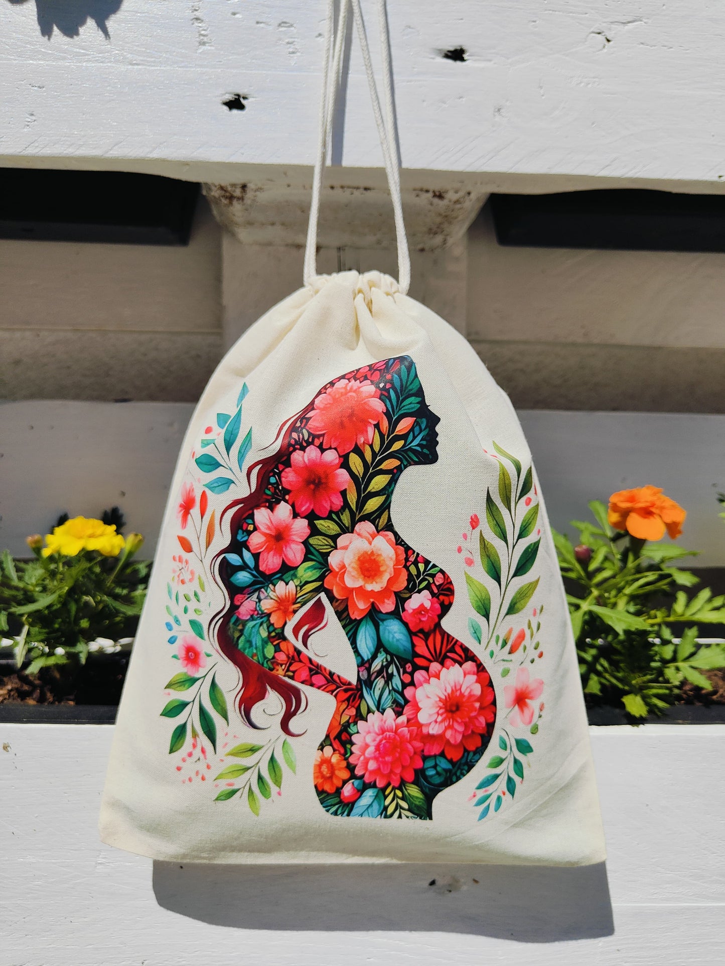 Sac à cordon - Femme enceinte