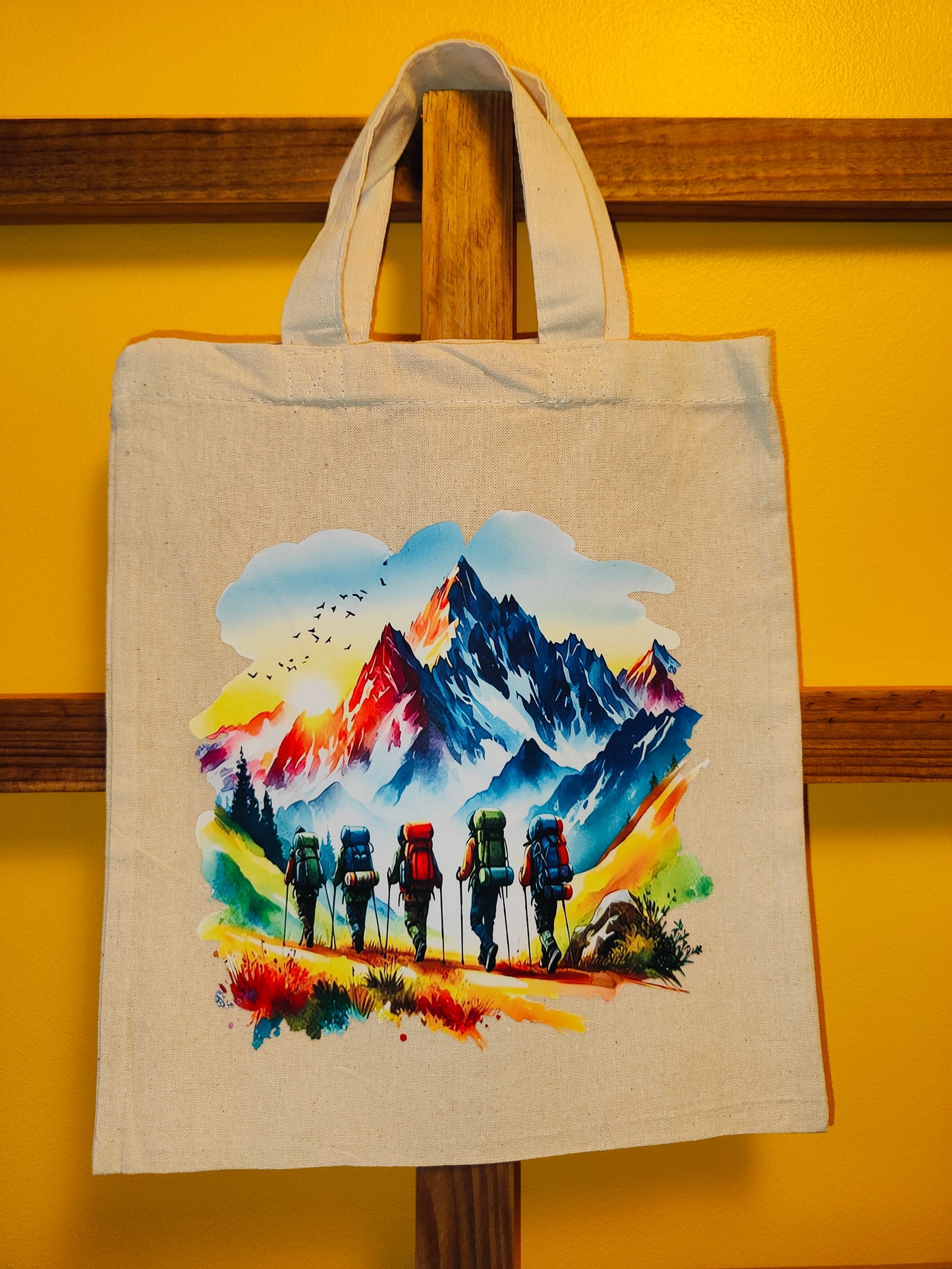 Tote bag écru - Randonneurs