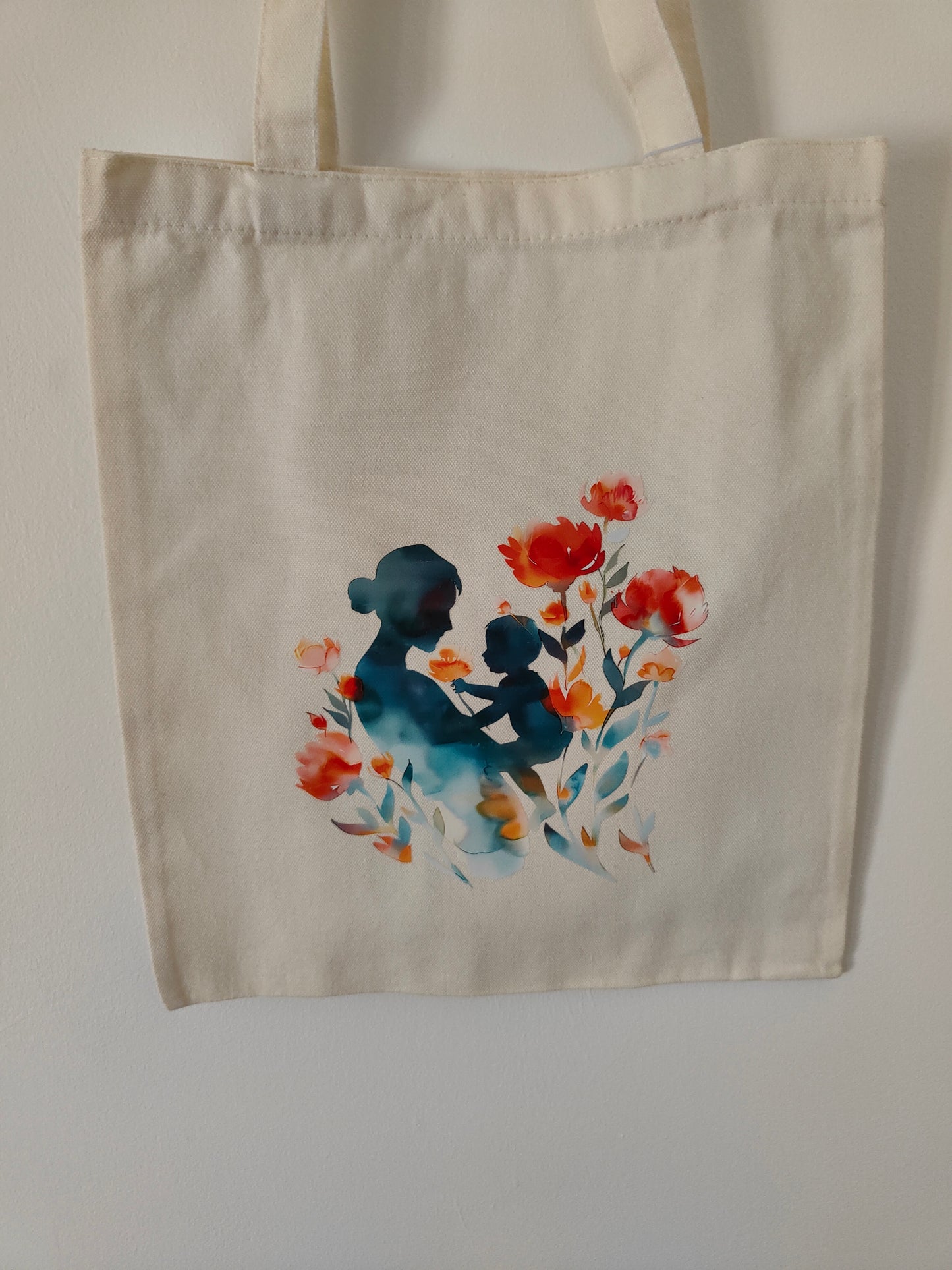 Tote bag mère enfant