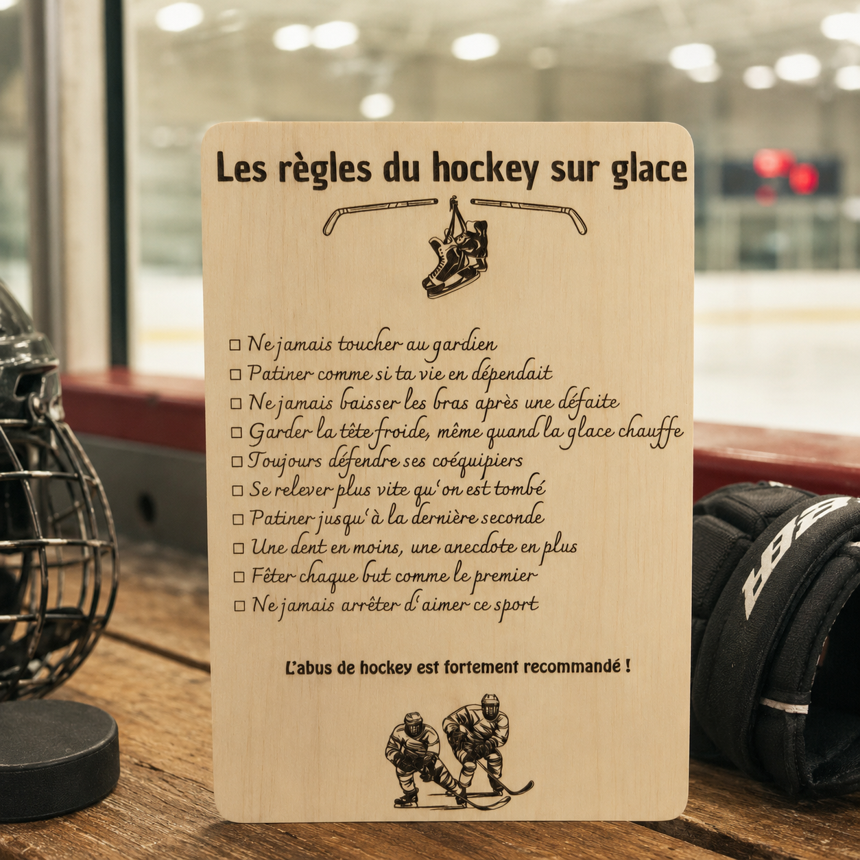 Les règles du hockey sur glace