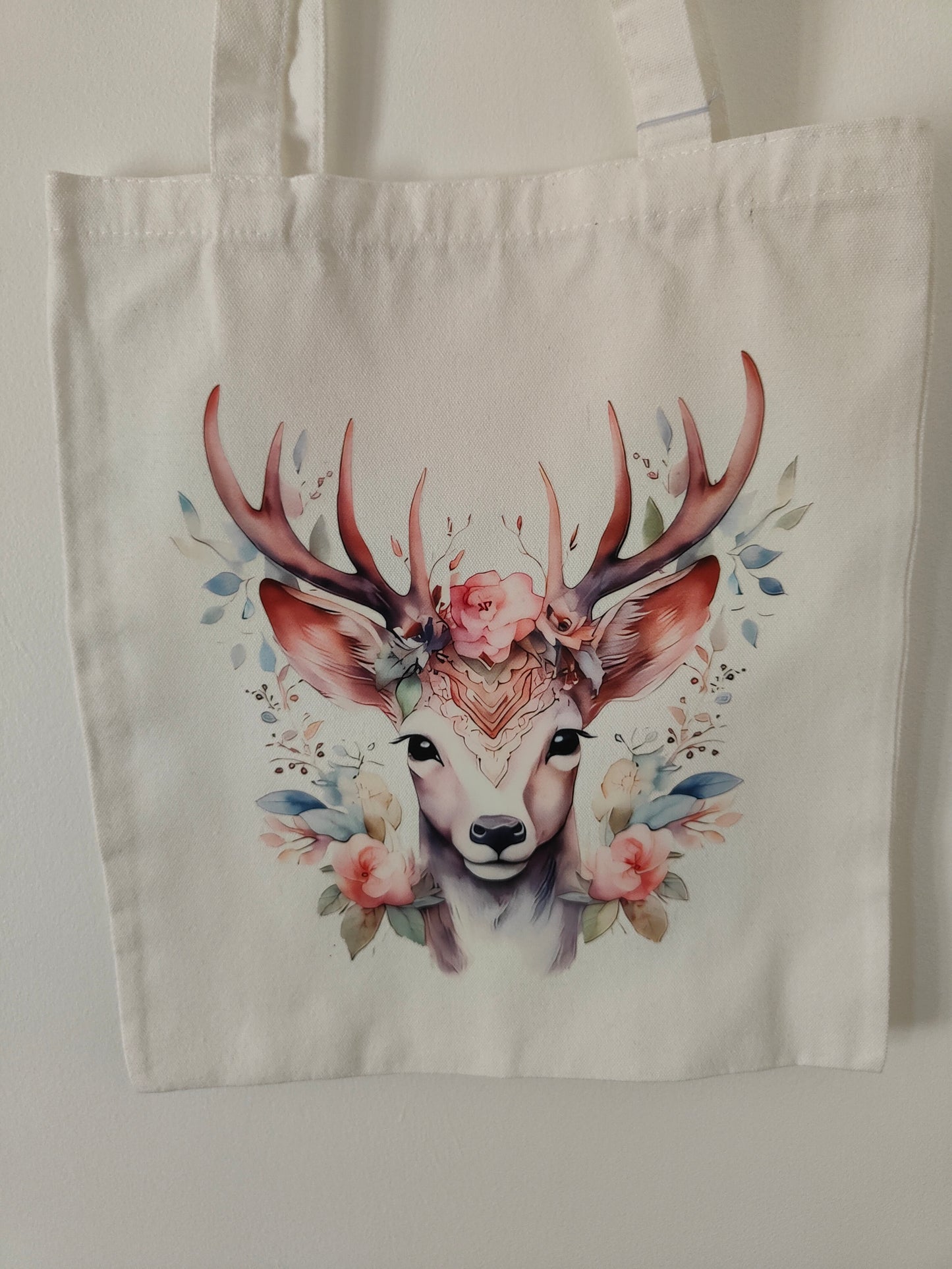 Tote bag tête de cerf
