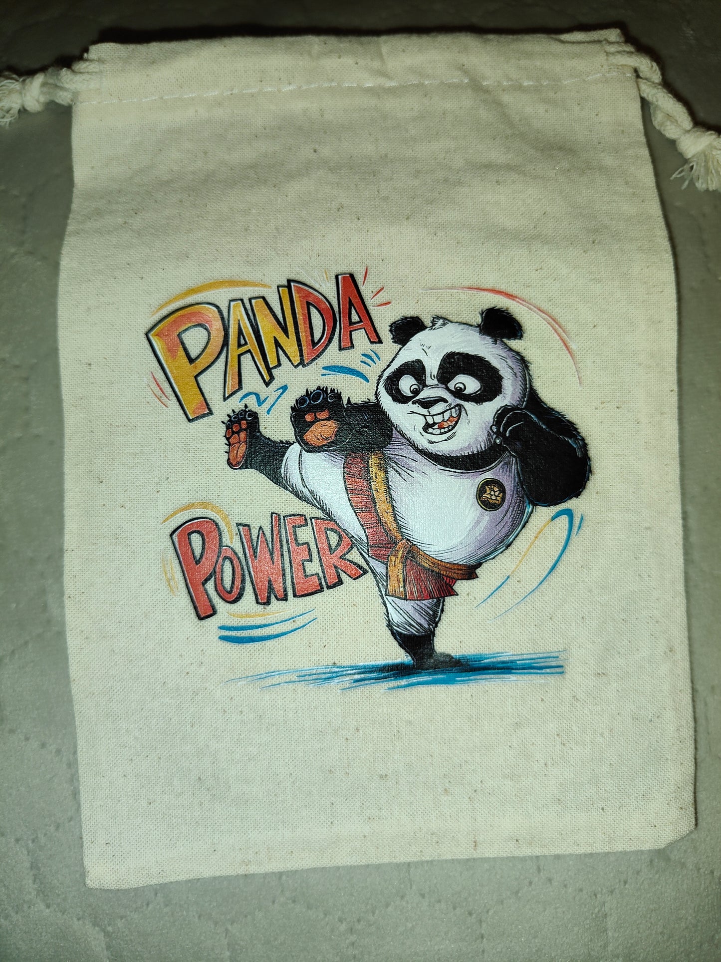 Sac à cordon panda