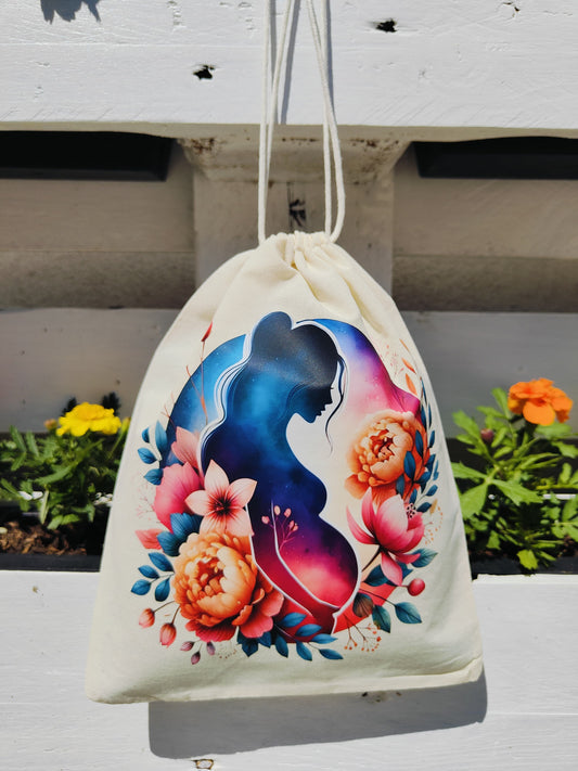 Sac à cordon - Femme enceinte