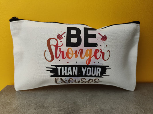 Pochette "Be stronger than your excuses"