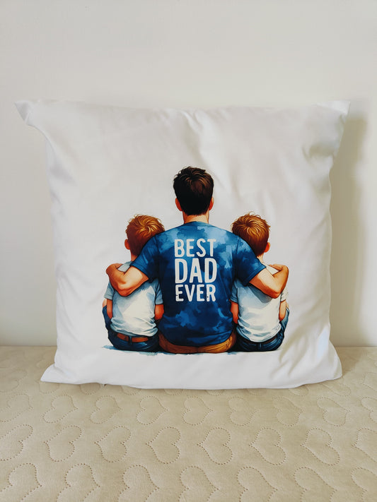 Coussin "Best dad ever"