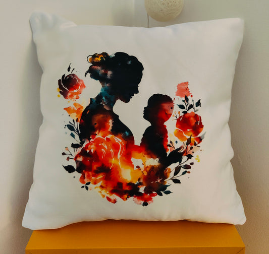 Coussin Mère et enfant
