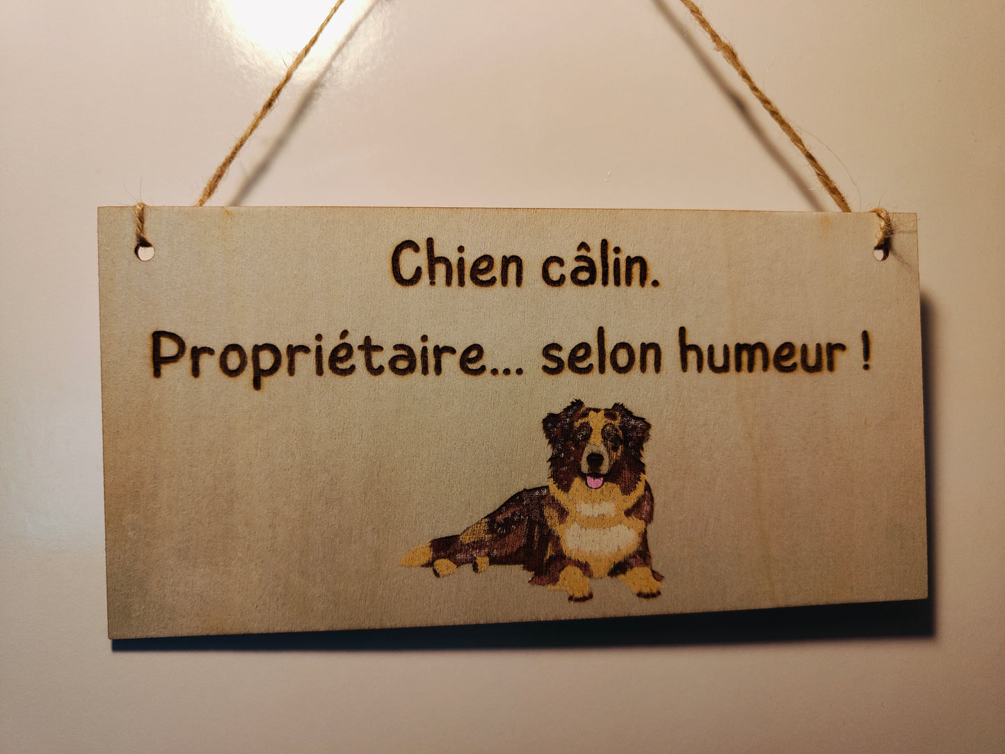 Plaques de porte en bois