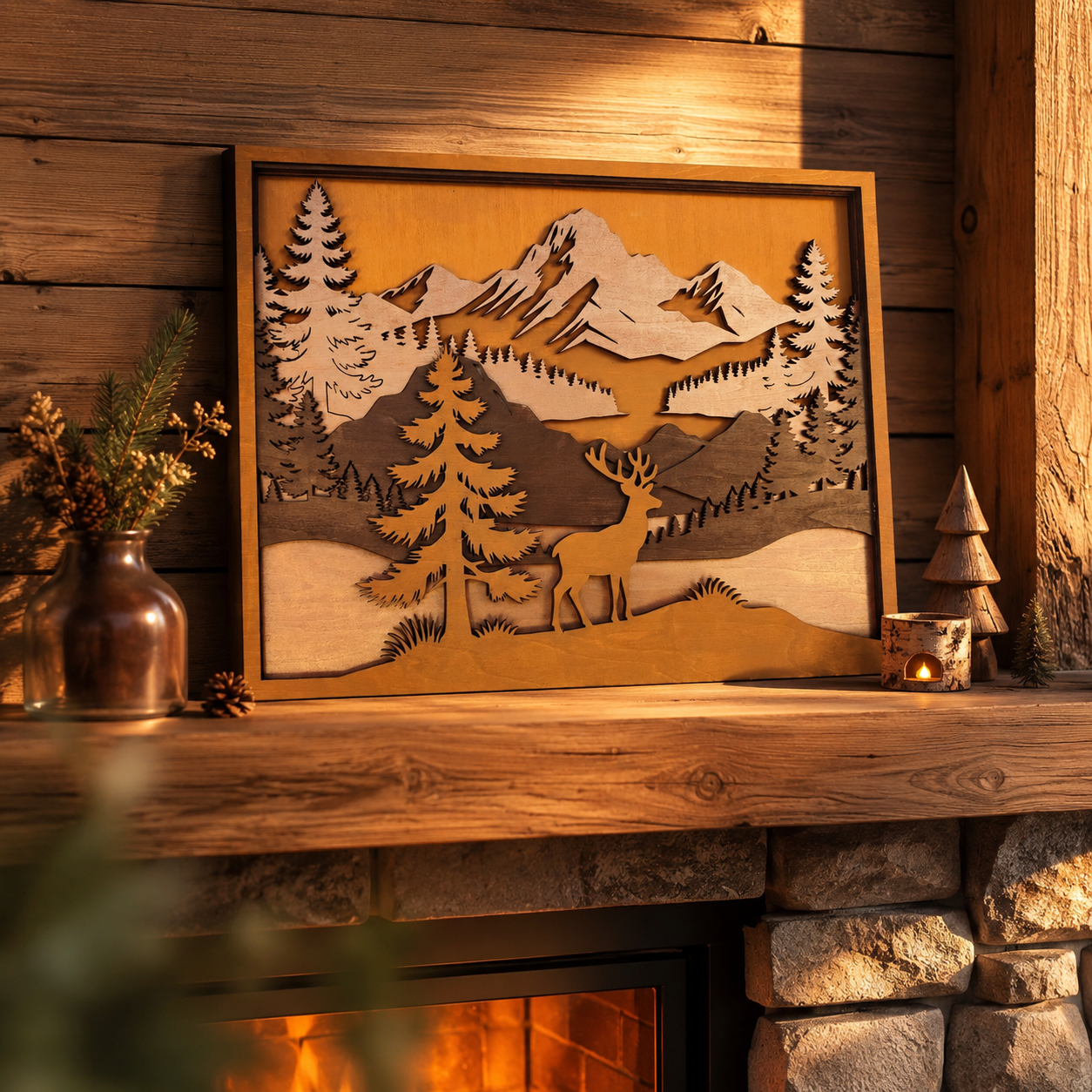 Tableau forêt