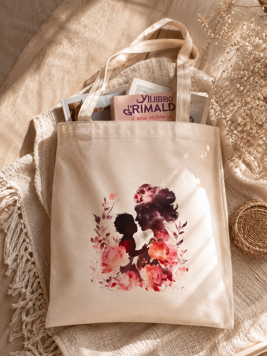 Tote bag mère enfant