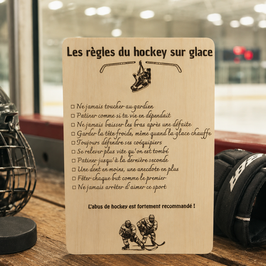 Les règles du hockey sur glace