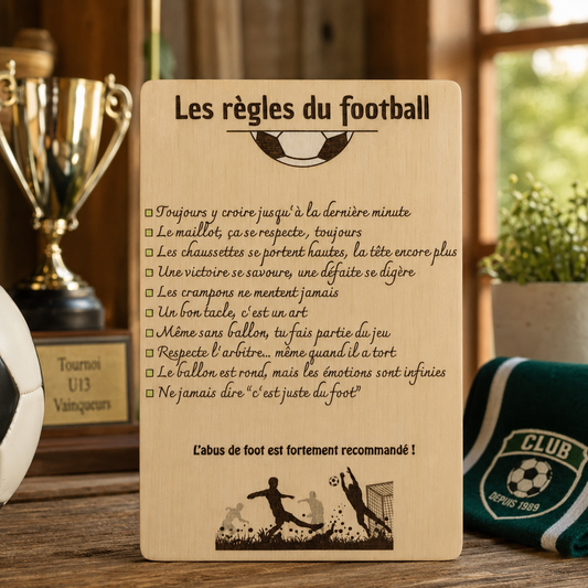Les règles du football