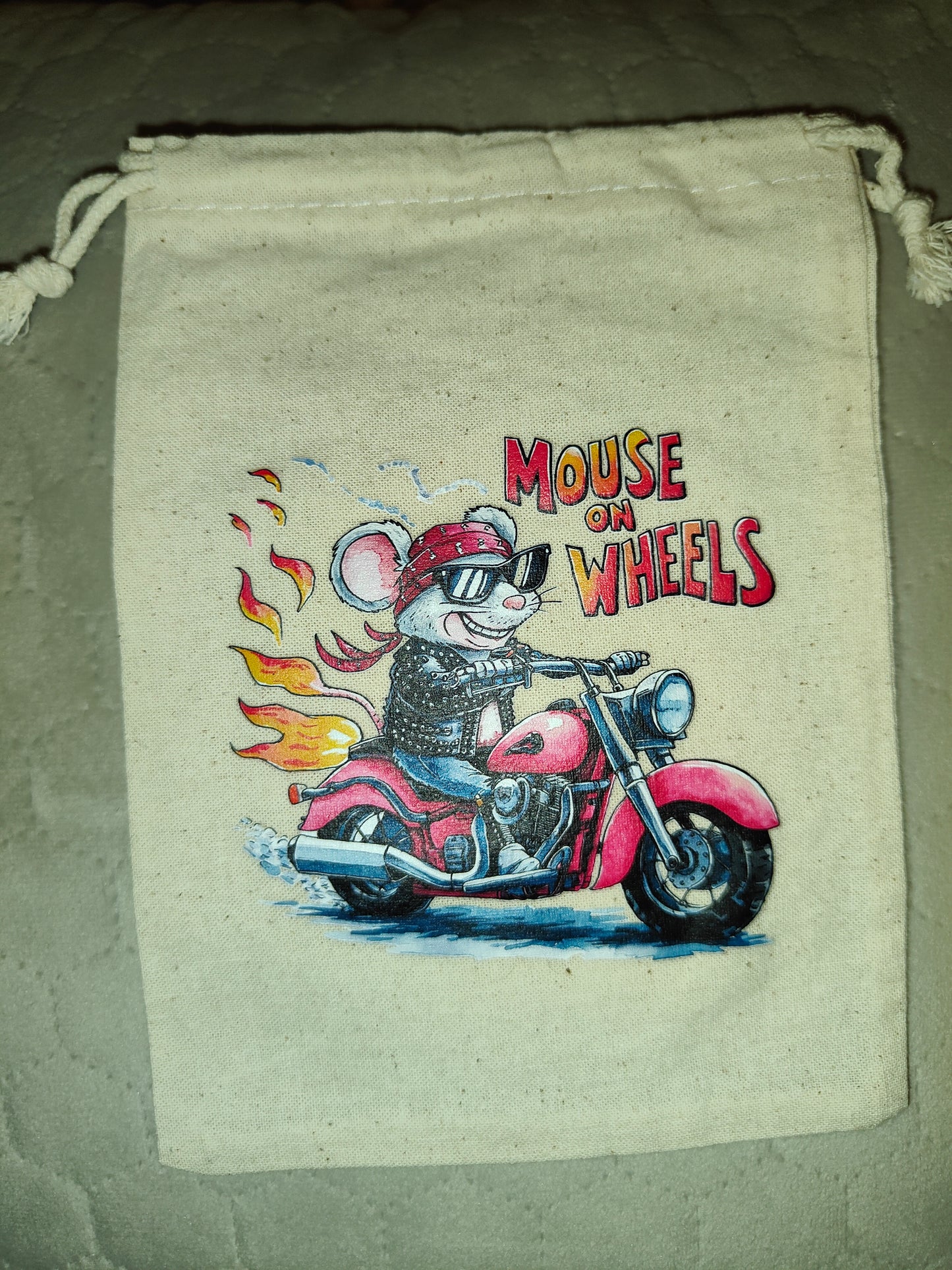 Sac à cordon souris