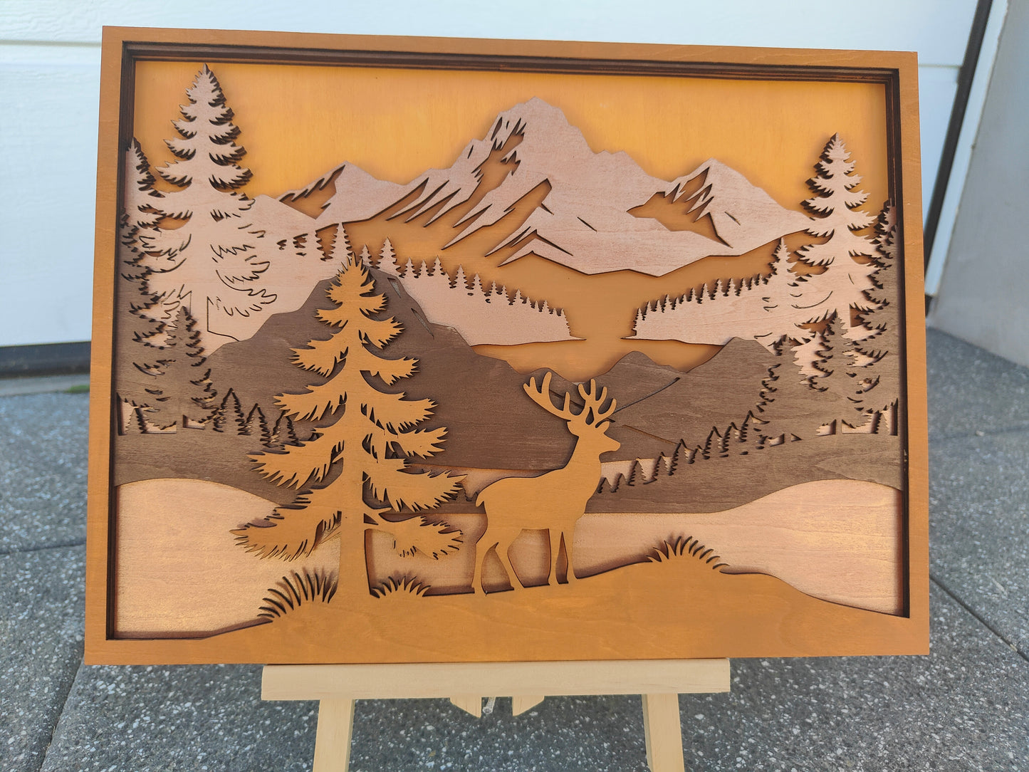 Tableau forêt