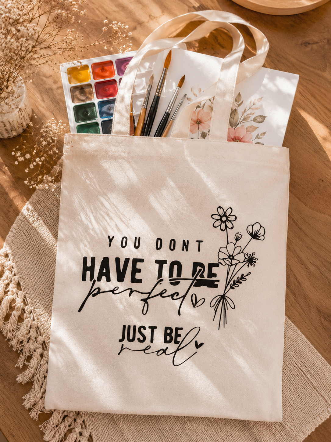 Tote bag citation