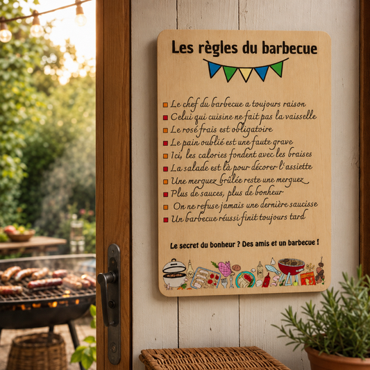 Les règles du barbecue