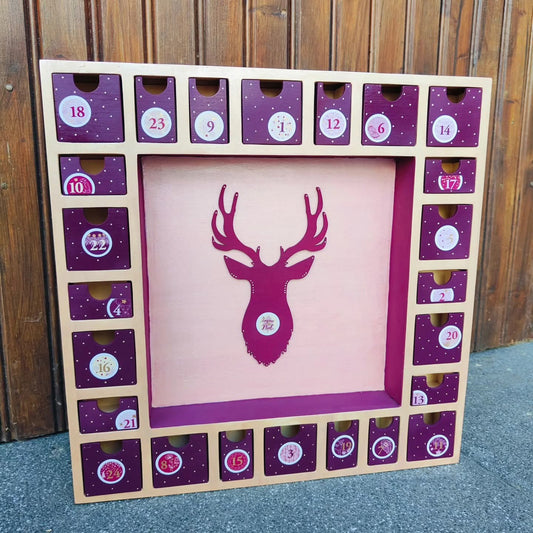 Calendrier de l'avent en bois 🎄